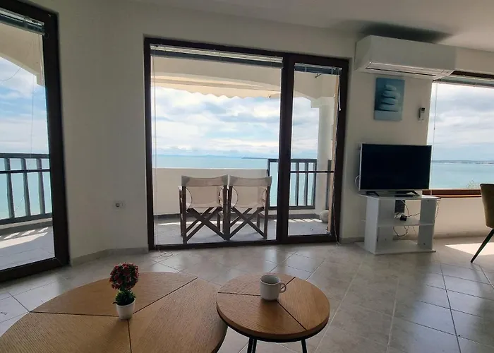 под наем 4-стаен с изумителна фронтална гледка море, Sun Coast влас Apartman *