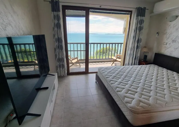 под наем 4-стаен с изумителна фронтална гледка море, Sun Coast влас Apartman Szveti Vlasz