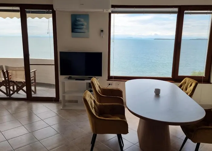 под наем 4-стаен с изумителна фронтална гледка море, Sun Coast влас Apartman *