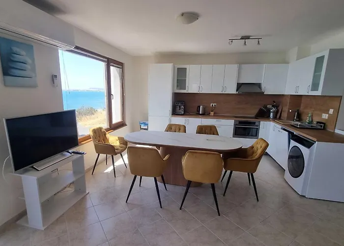 под наем 4-стаен с изумителна фронтална гледка море, Sun Coast влас Apartman *